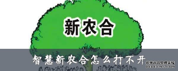 伶俐新農合怎么打不開