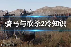 《騎馬與砍殺2》冷知識分享 游戲有什么冷知識