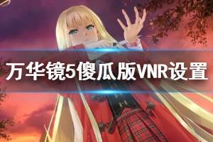 《美少女萬華鏡5》傻瓜版VNR設(shè)置方法介紹 傻瓜版VNR怎么設(shè)置？