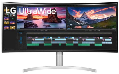 LG UltraWide 4K曲面38寸顯示器開啟預約 售1599美元