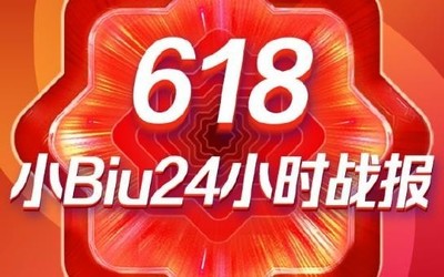 小Biu 618全天戰(zhàn)報(bào)來(lái)襲：智能家電全線爆發(fā) 增長(zhǎng)429%