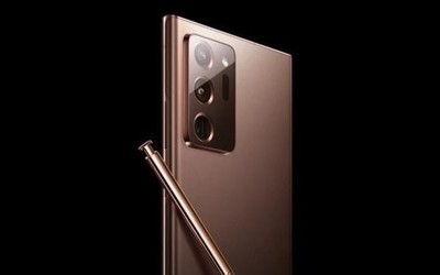 三星Note20 Ultra古銅色正面渲染圖曝光 屏占比驚人