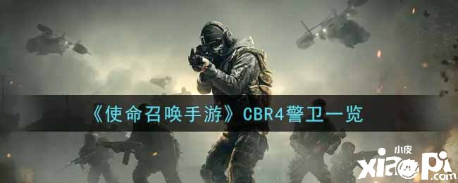 《使命呼叫手游》CBR4保鑣一覽