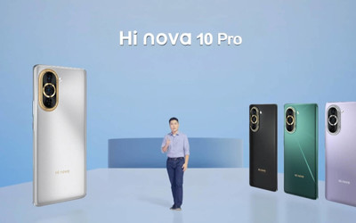 華為智選Hi nova10系列發(fā)布 6000萬自拍鏡頭你見過？